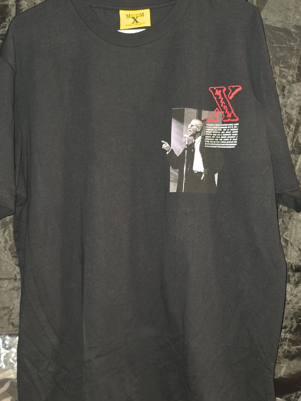 Shoe Palace X Malcolm X Mens Size XL